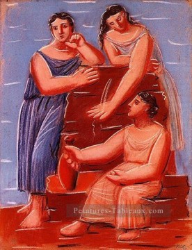  fontaine - Trois femmes à la fontaine 7 1921 cubiste Pablo Picasso